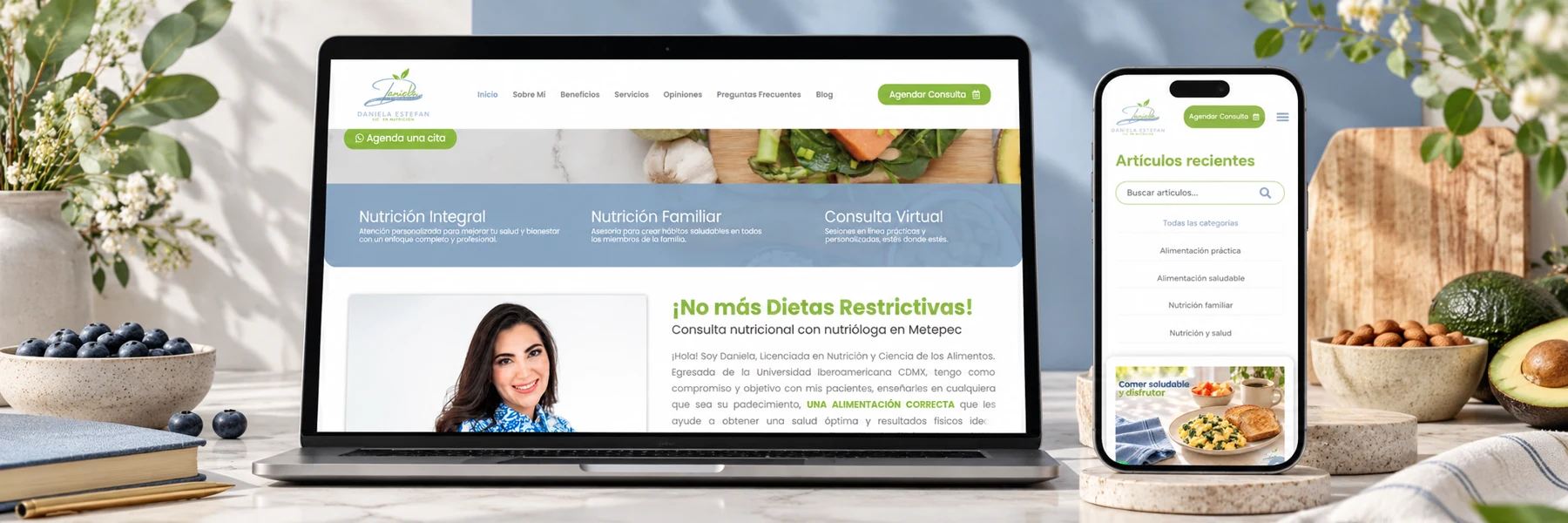 Dany Estefan — Marketing digital, Desarrollo web