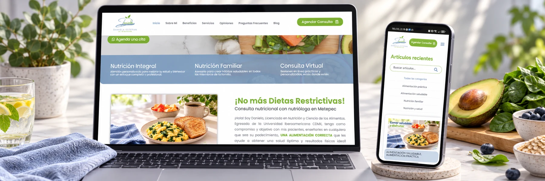 Dany Estefan — aplicaciones del proyecto